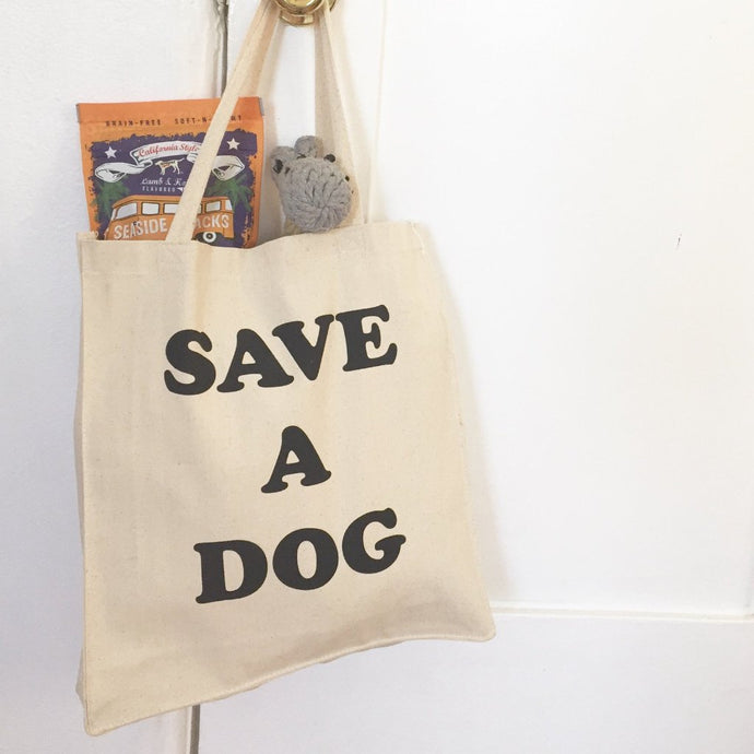 Save A Dog Tote